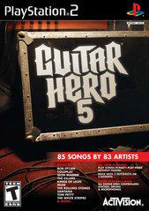 An image of the game, console, or accessory Guitar Hero 5 - (CIB) (Playstation 2)
