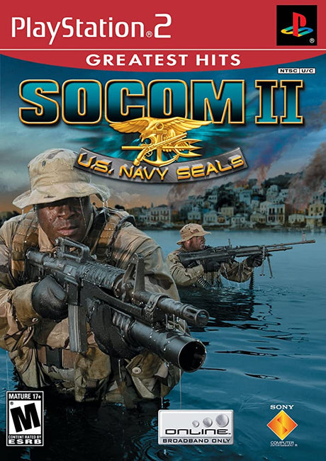 An image of the game, console, or accessory SOCOM II US Navy Seals - (CIB) (Playstation 2)