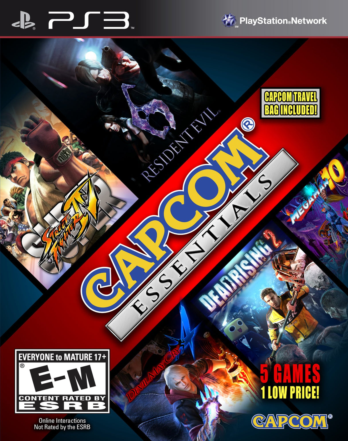 An image of the game, console, or accessory Capcom Essentials [one sealed, one opened][with slipcover] - (CIB) (Playstation 3)