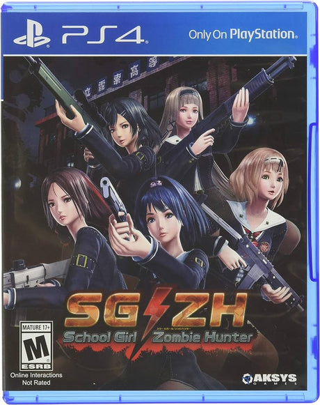 An image of the game, console, or accessory School Girl Zombie Hunter - (CIB) (Playstation 4)