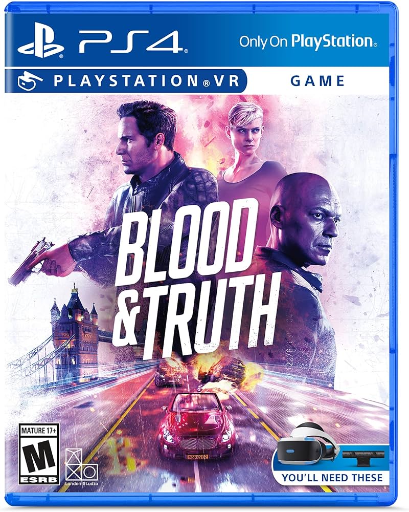An image of the game, console, or accessory Blood & Truth [Not For Resale] - (CIB) (Playstation 4)