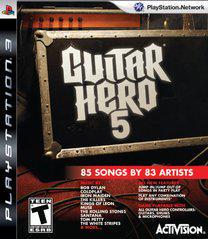 An image of the game, console, or accessory Guitar Hero 5 - (CIB) (Playstation 3)