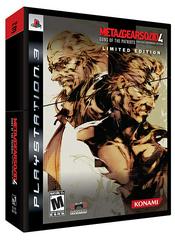 An image of the game, console, or accessory Metal Gear Solid 4 Guns of the Patriots [Limited Edition] - (CIB) (Playstation 3)