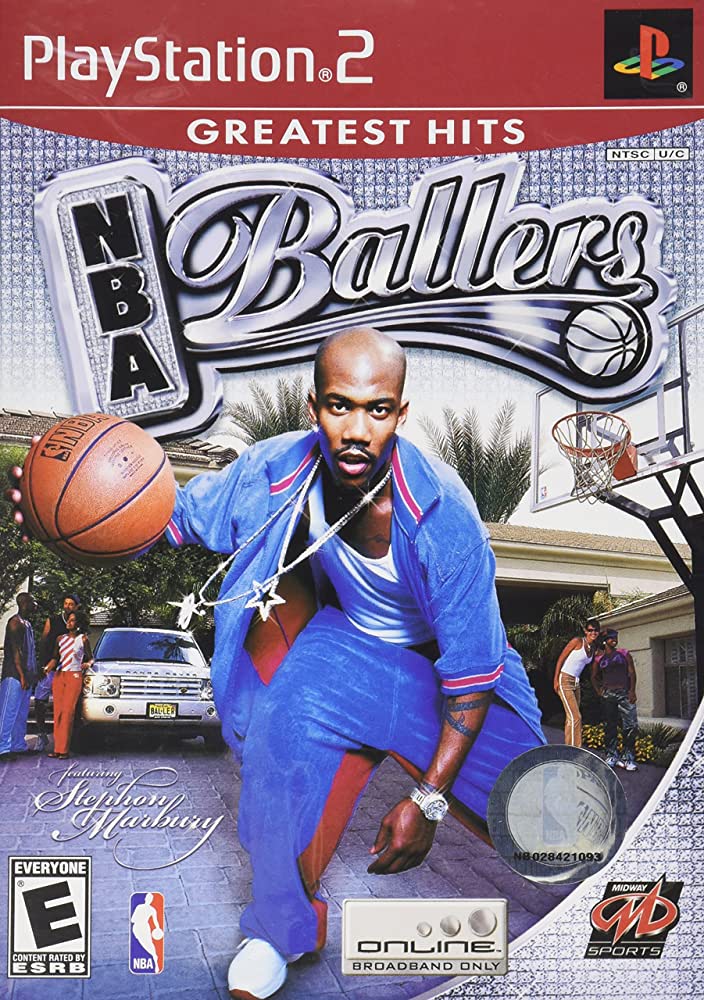 An image of the game, console, or accessory NBA Ballers - (CIB) (Playstation 2)