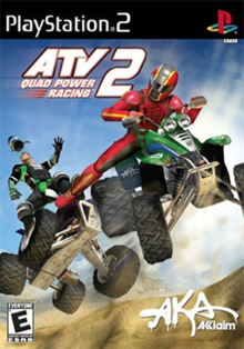 An image of the game, console, or accessory ATV Quad Power Racing 2 - (CIB) (Gamecube)