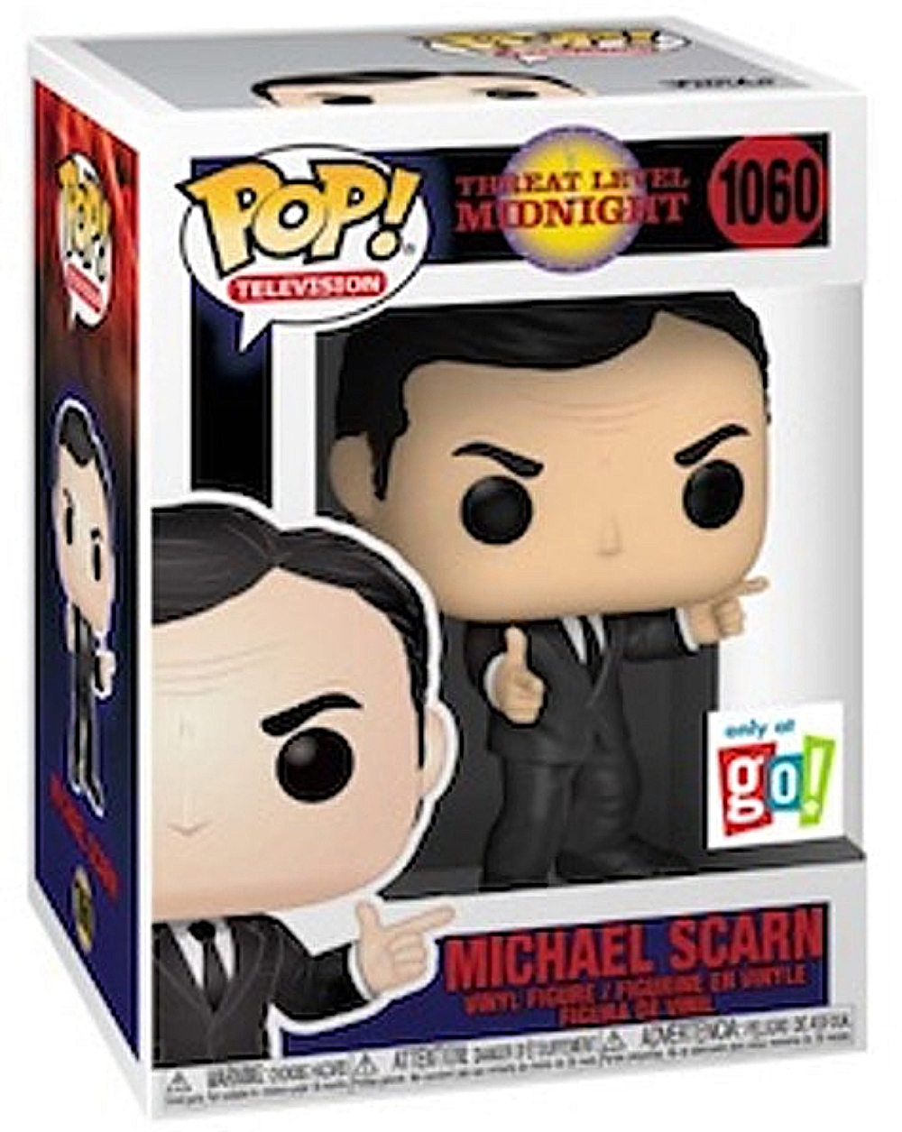 Michasel Scarn POP Television Michael Scarn Threat Level Midnight (Go! Exclusive) 106 ...