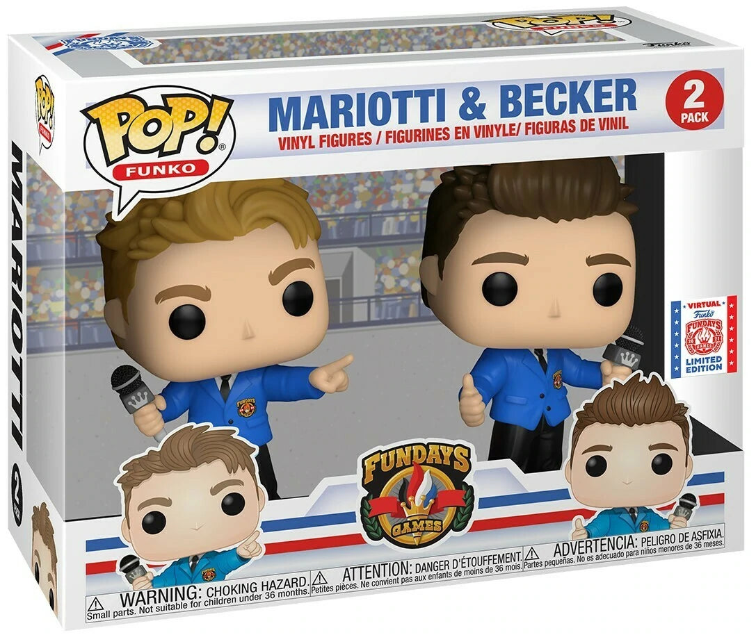 POP Funko Mariotti y Becker (Funko Fundays) Paquete de 2