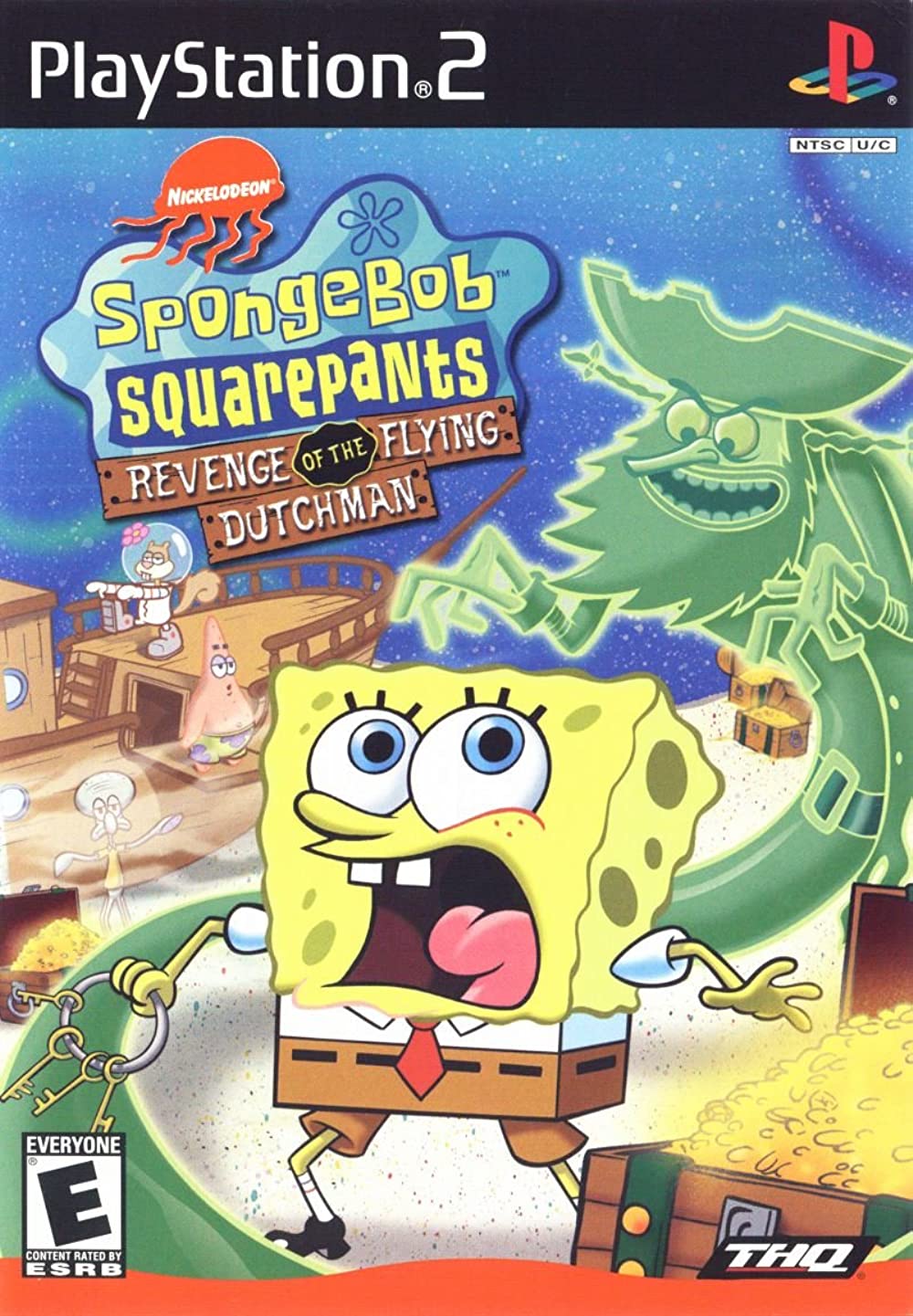 An image of the game, console, or accessory SpongeBob SquarePants Revenge of the Flying Dutchman - (CIB) (Playstation 2)