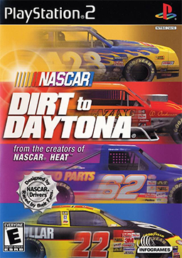 An image of the game, console, or accessory NASCAR Dirt to Daytona - (CIB) (Playstation 2)