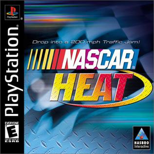 An image of the game, console, or accessory NASCAR Heat - (CIB) (Playstation)