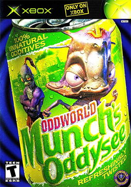 An image of the game, console, or accessory Oddworld Munch's Oddysee - (CIB) (Xbox)