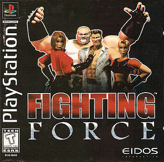 An image of the game, console, or accessory Fighting Force - (CIB) (Playstation)