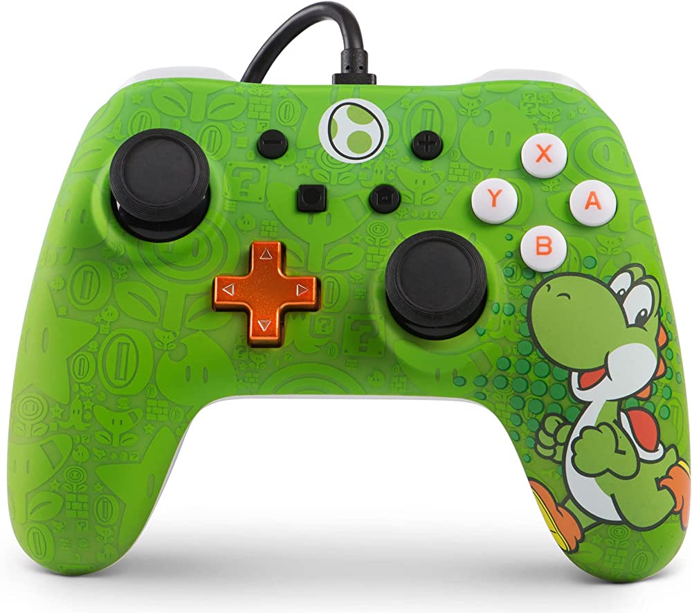PowerA - Mando con cable mejorado para Nintendo Switch - Yoshi - (LS) (Nintendo Switch)