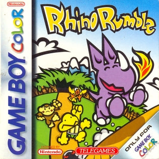 An image of the game, console, or accessory Rhino Rumble - (LS) (GameBoy Color)