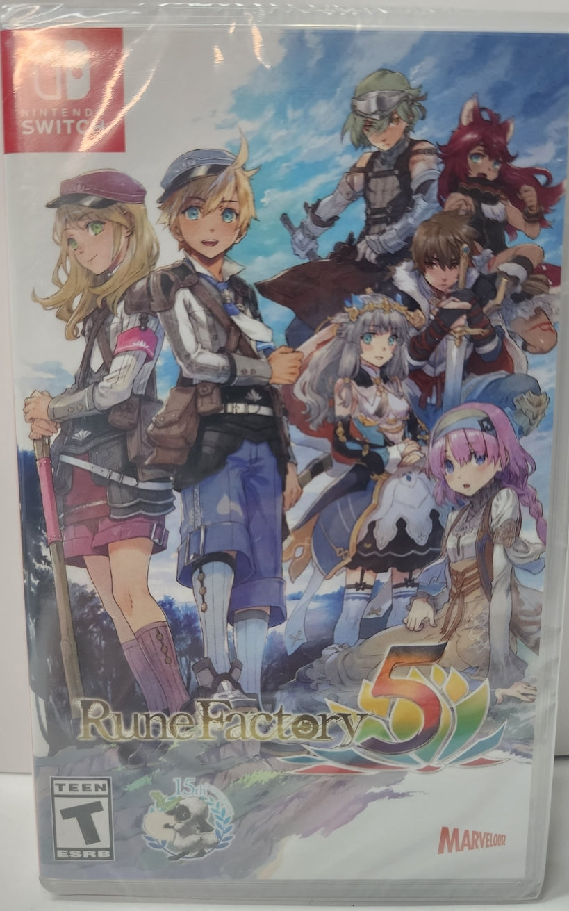 Rune Factory 5 - (Sellado - P/O) (Nintendo Switch)