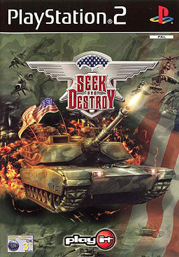 An image of the game, console, or accessory Seek and Destroy - (CIB) (Playstation 2)