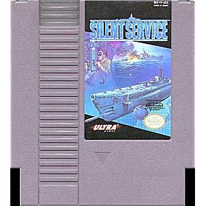 An image of the game, console, or accessory Silent Service - (LS) (NES)
