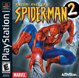 An image of the game, console, or accessory Spiderman 2 Enter Electro [Greatest Hits] - (CIB) (Playstation)