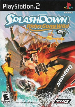 An image of the game, console, or accessory Splashdown Rides Gone Wild - (CIB) (Playstation 2)