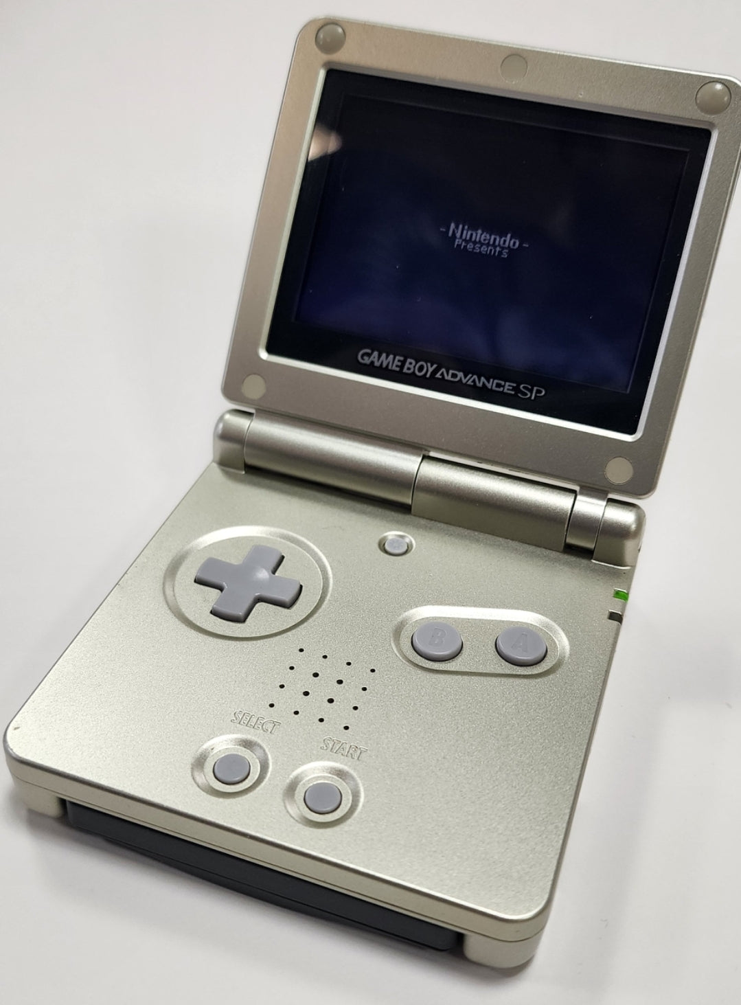 Starlight Gold Gameboy Advance SP (US AGS-001) for Sale – Secret 