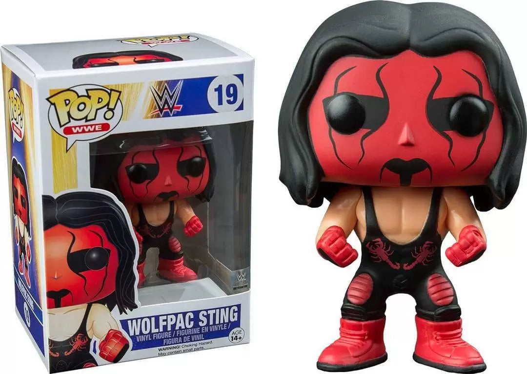 POP WWE Wolfpac Sting WWE (Exclusivo de Gamestop) 19