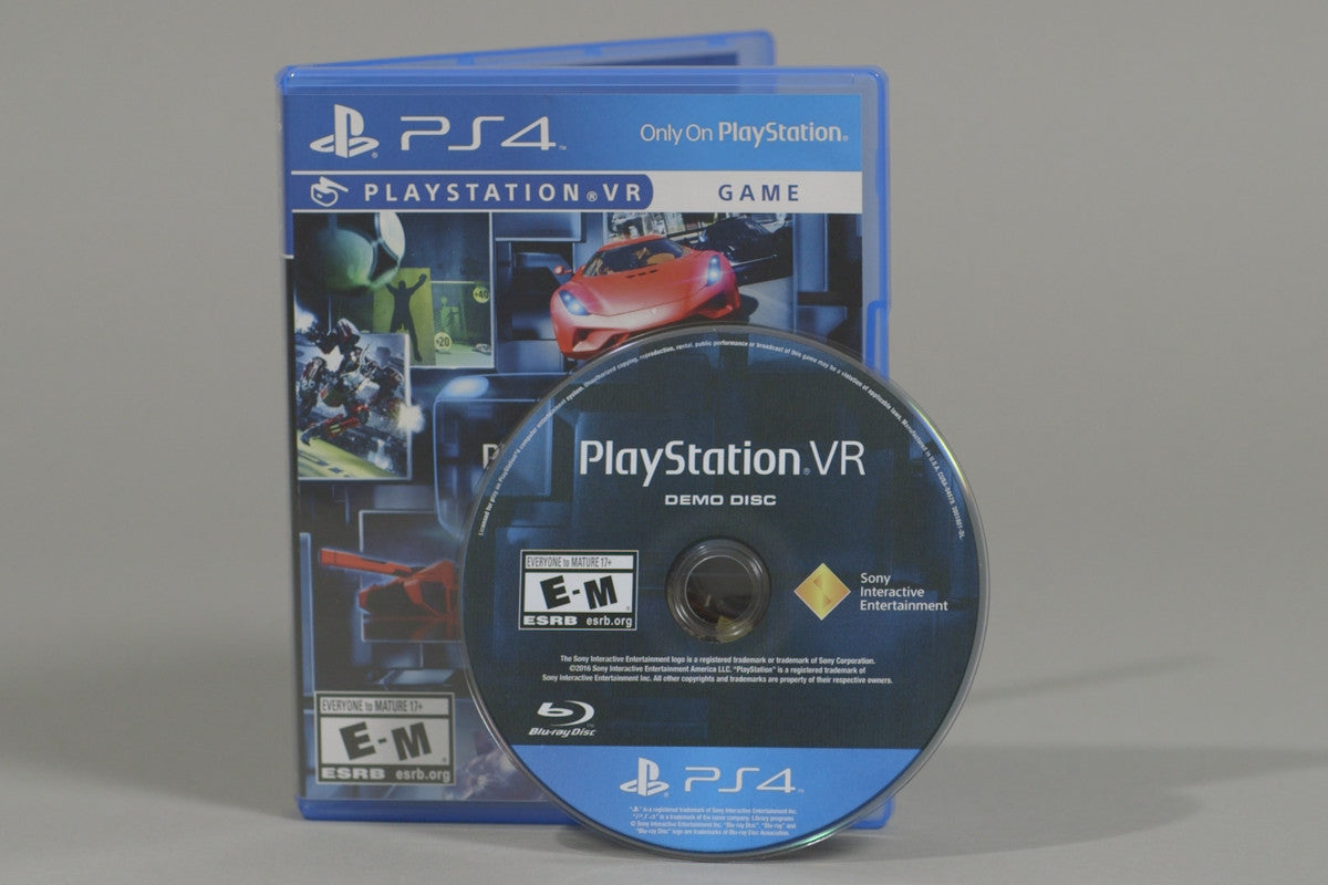 An image of the game, console, or accessory PlayStation VR Demo Disc - (CIB) (Playstation 4)