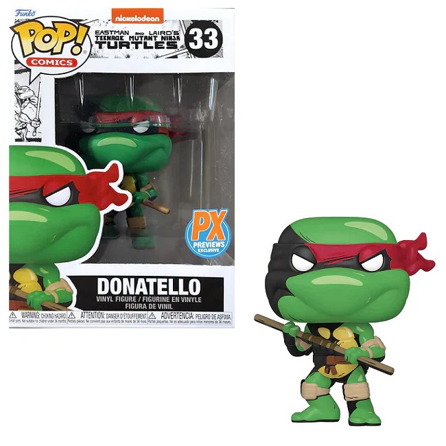 POP Comics Las Tortugas Ninja Donatello (Avance Exclusivo) 33