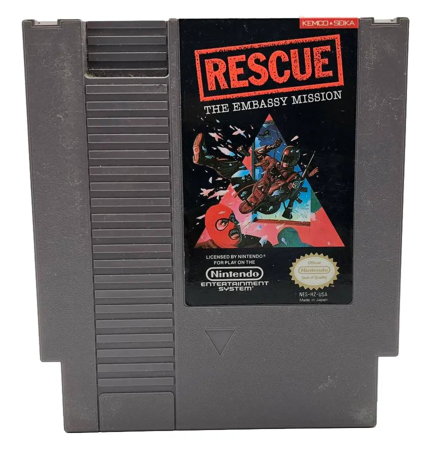 An image of the game, console, or accessory Rescue the Embassy Mission - (LS) (NES)