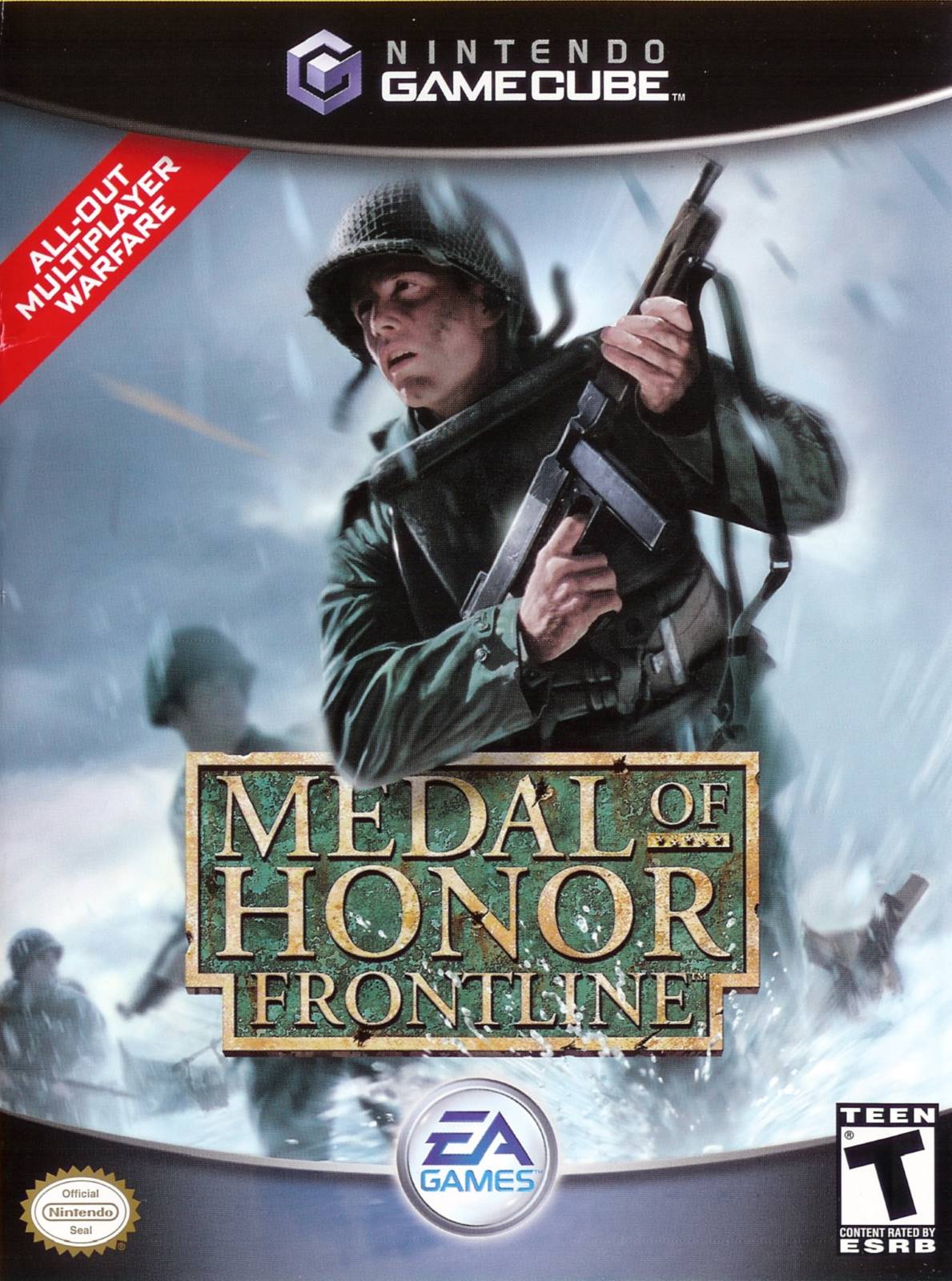 An image of the game, console, or accessory Medal of Honor Frontline - (CIB) (Gamecube)