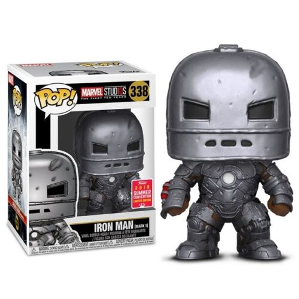 POP Iron Man [Mark 1] Marvel Studios los primeros 10 años (Convención de verano de 2018) 338