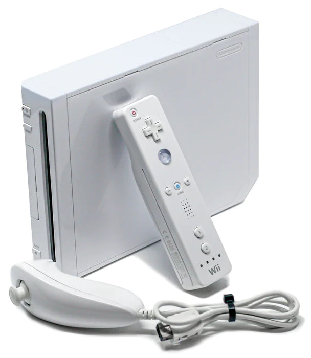 White Nintendo Wii System - (LS) (Wii)