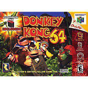 An image of the game, console, or accessory Donkey Kong 64 - (CIB) (Nintendo 64)