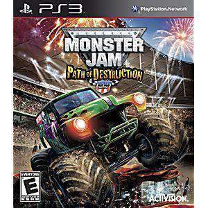 An image of the game, console, or accessory Monster Jam: Path of Destruction - (CIB) (Playstation 3)