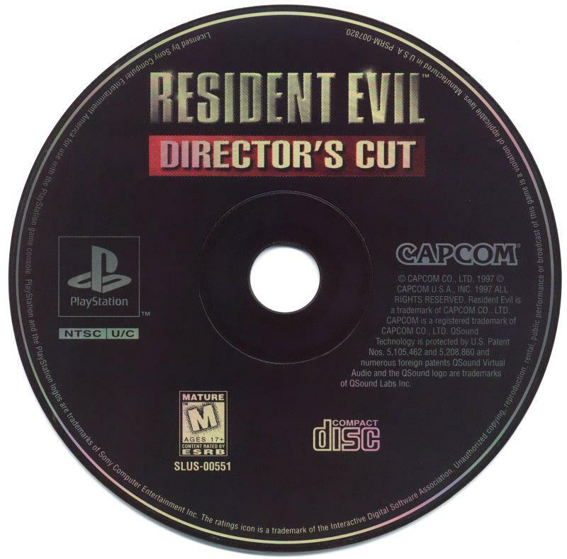 An image of the game, console, or accessory Resident Evil Director's Cut [2 Disc] - (LS) (Playstation)