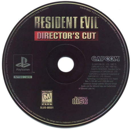 An image of the game, console, or accessory Resident Evil Director's Cut [2 Disc] - (LS) (Playstation)