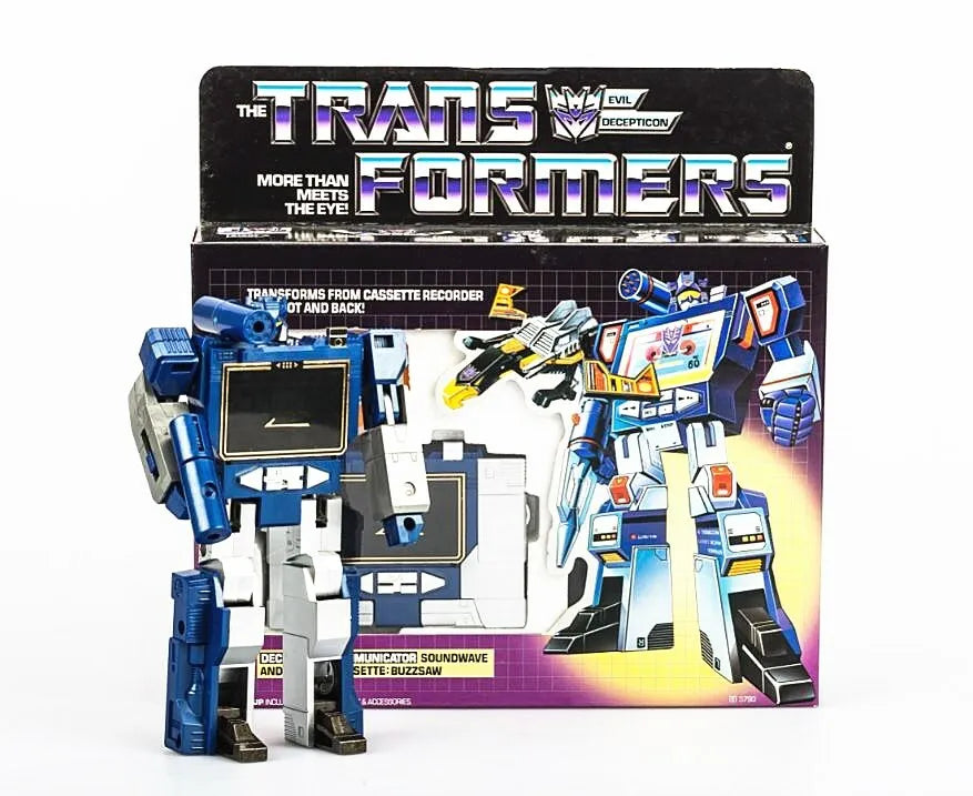 Transformers G1 Reissue Soundwave & Condor Cassette: Buzzsaw - (Pre-Owned) (2018)