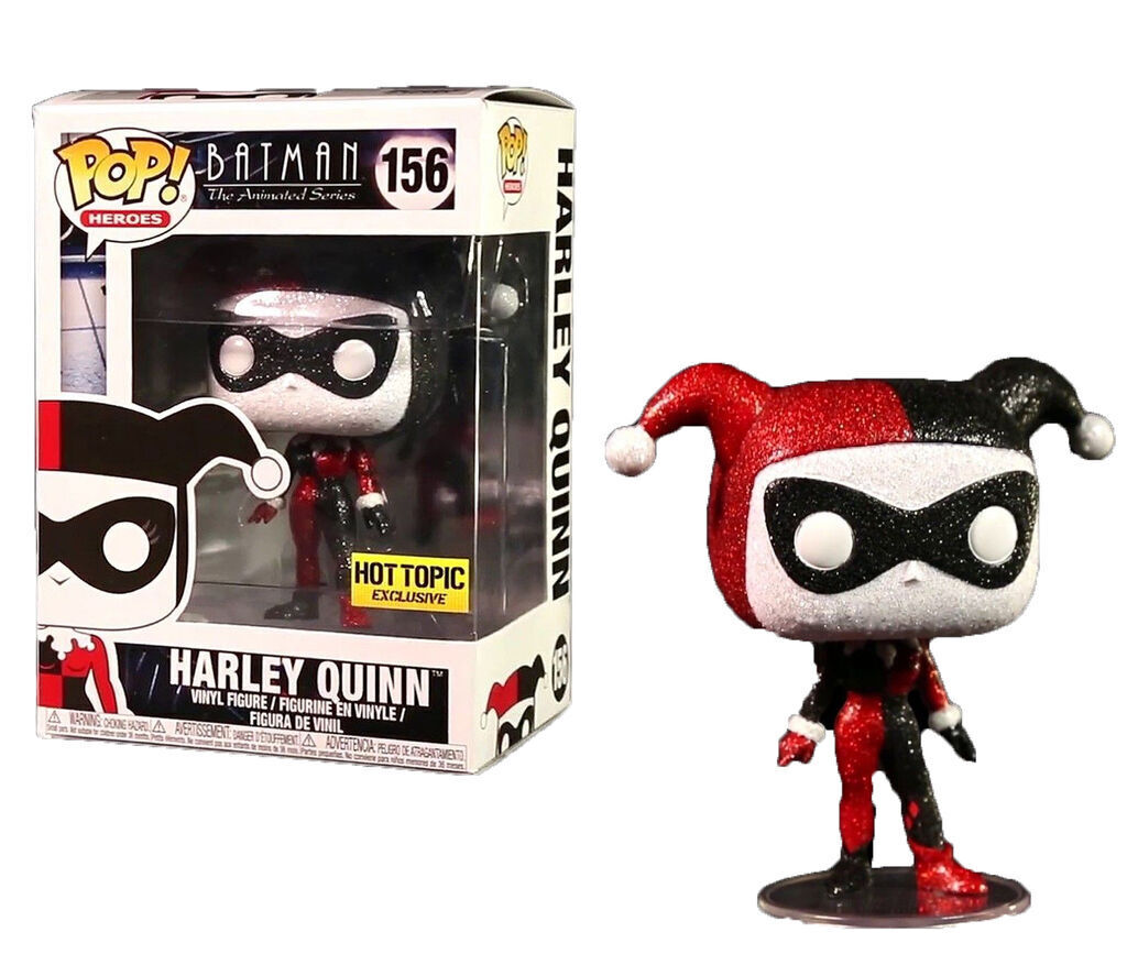 An image of the game, console, or accessory Funko Pop! Vinyl: DC Comics - Harley Quinn (Diamond Collection) - Hot Topic (HT)