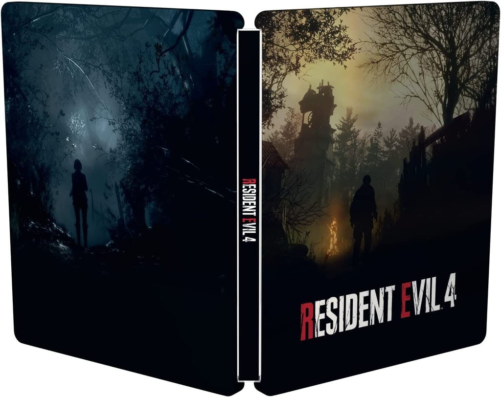An image of the game, console, or accessory Resident Evil 4 Remake Game and Steelbook - (CIB) (Xbox Series X)