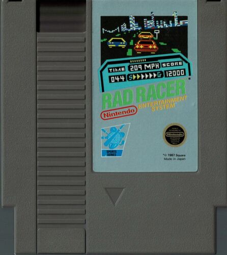 An image of the game, console, or accessory Rad Racer - (LS) (NES)