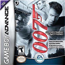 An image of the game, console, or accessory 007 Everything or Nothing - (LS) (GameBoy Advance)