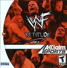 An image of the game, console, or accessory WWF Attitude (Includes Manual) - (LS) (Sega Dreamcast)