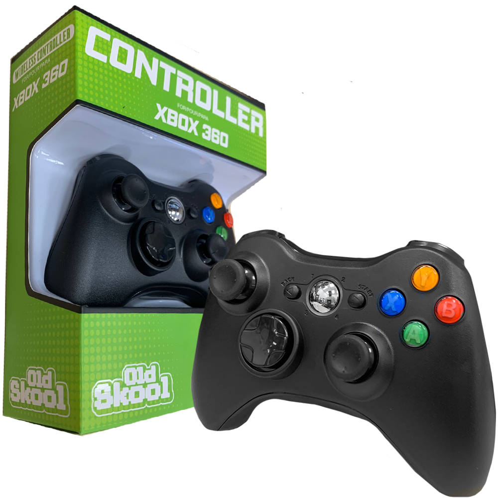 MANDO INALÁMBRICO PARA XBOX 360 - NEGRO