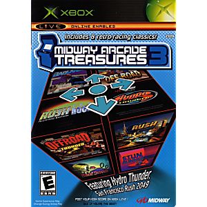 An image of the game, console, or accessory Midway Arcade Treasures 3 - (CIB) (Xbox)